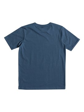 quiksilver, Classic Kanu - T Shirt col rond pour Garçon 8-16 ans, REAL TEAL (bpr0) Classic Kanu - T-Shirt for Boys 8-16 EQBZT03665