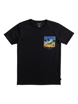 quiksilver, Classic Quadro Glide - T Shirt col rond, BLACK (kvj0) Classic Quadro Glide - T-Shirt EQBZT03667
