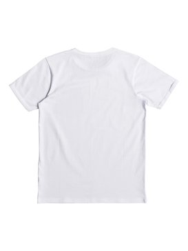 quiksilver, Classic Quadro Glide - T-Shirt for Boys 8-16, WHITE (wbb0) Classic Quadro Glide - T-Shirt for Boys 8-16 EQBZT03667
