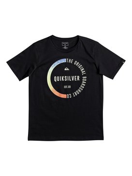 quiksilver, Classic Revenge - T Shirt col rond pour Garçon 8-16 ans, BLACK (kvj0) Classic Revenge - T-Shirt for Boys 8-16 EQBZT03670