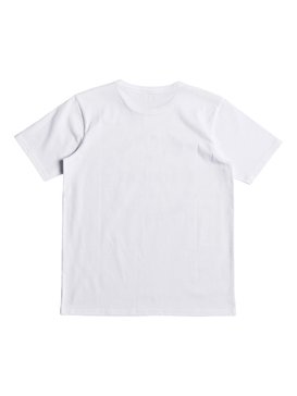 quiksilver, Classic Revenge - T Shirt col rond pour Garçon 8-16 ans, WHITE (wbb0) Classic Revenge - T-Shirt for Boys 8-16 EQBZT03670