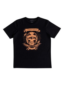 quiksilver, Classic Makau Ola - T-Shirt for Boys 8-16, BLACK (kvj0) Classic Makau Ola - T-Shirt for Boys 8-16 EQBZT03671