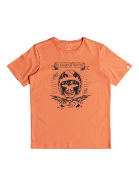 quiksilver, Classic Makau Ola - T-Shirt for Boys 8-16, CADMIUM ORANGE (nhj0) Classic Makau Ola - T-Shirt for Boys 8-16 EQBZT03671