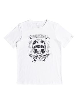quiksilver, Classic Makau Ola - T Shirt col rond, WHITE (wbb0) Classic Makau Ola - T-Shirt EQBZT03671