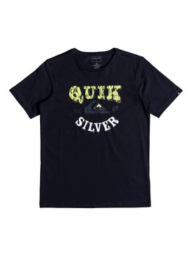 quiksilver, Classic Pahu Pia - T Shirt col rond pour Garçon 8-16 ans, NAVY BLAZER (byj0) Classic Pahu Pia - T-Shirt for Boys 8-16 EQBZT03679