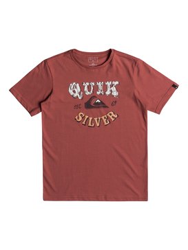 quiksilver, Classic Pahu Pia - T Shirt col rond, MINERAL RED (mmz0) Classic Pahu Pia - T-Shirt EQBZT03679