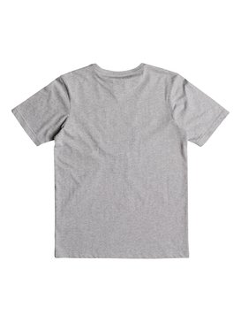 quiksilver, Classic Pahu Pia - T Shirt col rond pour Garçon 8-16 ans, LIGHT GREY HEATHER (sjsh) Classic Pahu Pia - T-Shirt for Boys 8-16 EQBZT03679