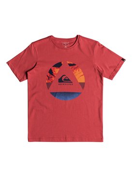 quiksilver, Classic Fluid Turns - T-Shirt for Boys 8-16, MINERAL RED (mmz0) Classic Fluid Turns - T-Shirt for Boys 8-16 EQBZT03680