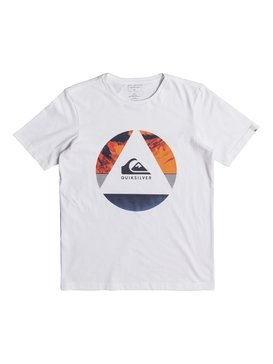 quiksilver, Classic Fluid Turns - T-Shirt for Boys 8-16, WHITE (wbb0) Classic Fluid Turns - T-Shirt for Boys 8-16 EQBZT03680