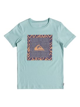 quiksilver, Classic Nano Spano - T Shirt col rond, EGGSHELL BLUE (bfd0) Classic Nano Spano - T-Shirt EQBZT03682