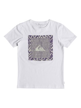 quiksilver, Classic Nano Spano - T-Shirt for Boys 8-16, WHITE (wbb0) Classic Nano Spano - T-Shirt for Boys 8-16 EQBZT03682