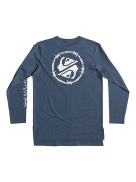 quiksilver, Critical Dates - T shirt manches longues pour Garçon 8-16 ans, REAL TEAL (bpr0) Critical Dates - Long Sleeve T-Shirt for Boys 8-16 EQBZT03683