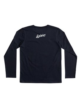 quiksilver, Classic Pihi Wiki - T-Shirt met Lange Mouwen, NAVY BLAZER (byj0) Classic Pihi Wiki - Long Sleeve T-Shirt EQBZT03685