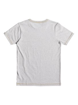 quiksilver, Heather Super TV - T Shirt col rond, SNOW WHITE HEATHER (wbkh) Heather Super TV - T-Shirt EQBZT03691