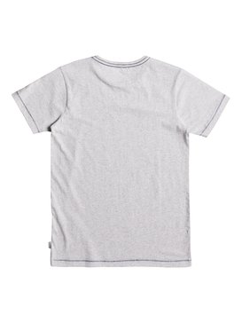 quiksilver, Heather Wavey Glaze - T Shirt col rond, SNOW WHITE HEATHER (wbkh) Heather Wavey Glaze - T-Shirt EQBZT03693