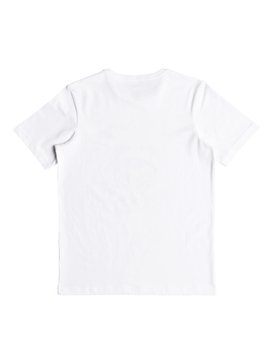 quiksilver, Triblend Magic Flower - T Shirt col rond, SNOW WHITE HEATHER (wbkh) Triblend Magic Flower - T-Shirt EQBZT03695