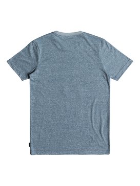 quiksilver, Triblend Border Line - T Shirt col rond, REAL TEAL HEATHER (bprh) Triblend Border Line - T-Shirt EQBZT03696