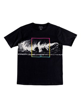 quiksilver, Heavy Vibe - Maglietta da Ragazzo 8-16, BLACK (kvj0) Heavy Vibe - T-Shirt for Boys 8-16 EQBZT03767
