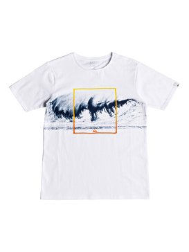 quiksilver, Heavy Vibe - T-Shirt for Boys 8-16, WHITE (wbb0) Heavy Vibe - T-Shirt for Boys 8-16 EQBZT03767