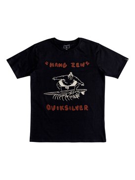 quiksilver, Hang Zen - T-Shirt for Boys 8-16, BLACK (kvj0) Hang Zen - T-Shirt for Boys 8-16 EQBZT03768
