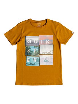 quiksilver, Local Motive - T-Shirt for Boys 8-16, INCA GOLD (nmy0) Local Motive - T-Shirt for Boys 8-16 EQBZT03769
