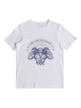 quiksilver, Chickens - T-Shirt für Jungen 8-16, WHITE (wbb0) Chickens - T-Shirt for Boys 8-16 EQBZT03772