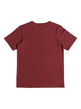 quiksilver, Slab Session - Camiseta para Chicos 8-16, GARNET (rqk0) Slab Session - T-Shirt for Boys 8-16 EQBZT03774