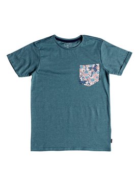 quiksilver, Stay - T-Shirt für Jungen 8-16, TAPESTRY HEATHER (bphh) Stay - T-Shirt for Boys 8-16 EQBZT03776