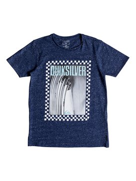 quiksilver, Winter Quiver - T-Shirt für Jungen 8-16, MEDIEVAL BLUE HEATHER (bteh) Winter Quiver - T-Shirt for Boys 8-16 EQBZT03785