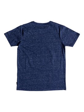 quiksilver, Hot Vapour - T-Shirt für Jungen 8-16, MEDIEVAL BLUE HEATHER (bteh) Hot Vapour - T-Shirt for Boys 8-16 EQBZT03786