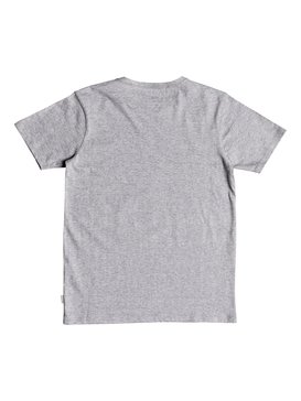 quiksilver, Hot Vapour - T-Shirt für Jungen 8-16, SLEET HEATHER (szph) Hot Vapour - T-Shirt for Boys 8-16 EQBZT03786