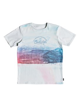 quiksilver, Lost In The Mountains - T-Shirt für Jungen 8-16, SKY GRAY (bey0) Lost In The Mountains - T-Shirt for Boys 8-16 EQBZT03787