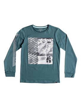 quiksilver, Under Water - Long Sleeve T-Shirt, TAPESTRY (bph0) Under Water - Long Sleeve T-Shirt EQBZT03792