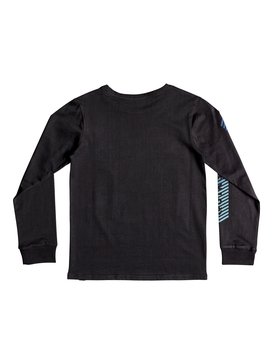 quiksilver, Under Water - Long Sleeve T-Shirt for Boys 8-16, TARMAC (kta0) Under Water - Long Sleeve T-Shirt for Boys 8-16 EQBZT03792