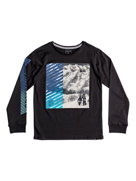 quiksilver, Under Water - Long Sleeve T-Shirt, TARMAC (kta0) Under Water - Long Sleeve T-Shirt EQBZT03792
