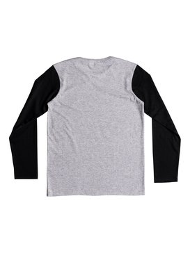 quiksilver, Shook Up - Camiseta de manga larga para Chicos 8-16, ATHLETIC HEATHER (sgrh) Shook Up - Long Sleeve T-Shirt for Boys 8-16 EQBZT03795