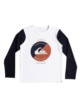 quiksilver, Shook Up - Maglietta a maniche lunghe, WHITE (wbb0) Shook Up - Long Sleeve T-Shirt EQBZT03795