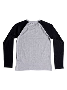 quiksilver, Sketchy Member - Longsleeve T-Shirt, ATHLETIC HEATHER (sgrh) Sketchy Member - Long Sleeve T-Shirt for Boys 8-16 EQBZT03796