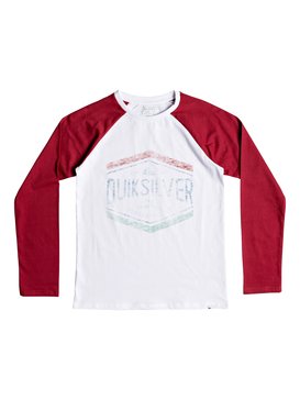 quiksilver, Sketchy Member - Long Sleeve T-Shirt, WHITE (wbb0) Sketchy Member - Long Sleeve T-Shirt EQBZT03796