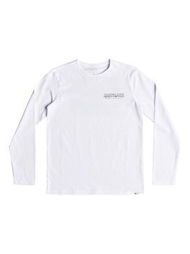 quiksilver, The Original M And W - Longsleeve für Jungen 8-16, WHITE (wbb0) The Original M And W - Long Sleeve T-Shirt for Boys 8-16 EQBZT03801