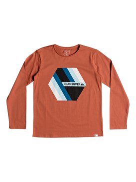 quiksilver, Retro Right - Long Sleeve T-Shirt, ARAGON (mmq0) Retro Right - Long Sleeve T-Shirt EQBZT03804