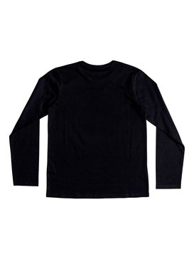 quiksilver, The Face - Longsleeve T-Shirt, BLACK (kvj0) The Face - Long Sleeve T-Shirt for Boys 8-16 EQBZT03805