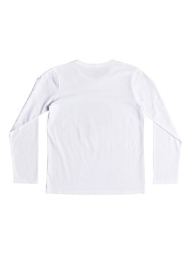 quiksilver, The Face - Longsleeve T-Shirt, WHITE (wbb0) The Face - Long Sleeve T-Shirt for Boys 8-16 EQBZT03805