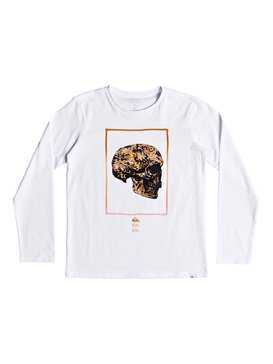 quiksilver, The Face - Maglietta a maniche lunghe, WHITE (wbb0) The Face - Long Sleeve T-Shirt EQBZT03805