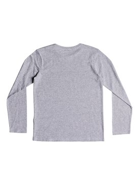quiksilver, Banzai Bar - Longsleeve T-Shirt, ATHLETIC HEATHER (sgrh) Banzai Bar - Long Sleeve T-Shirt for Boys 8-16 EQBZT03806