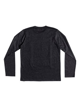 quiksilver, D- Day - Longsleeve T-Shirt, DARK GREY HEATHER (krph) D- Day - Long Sleeve T-Shirt for Boys 8-16 EQBZT03807