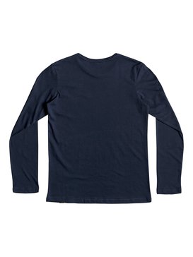 quiksilver, Living On The Edge - Longsleeve T-Shirt, NAVY BLAZER (byj0) Living On The Edge - Long Sleeve T-Shirt for Boys 8-16 EQBZT03839