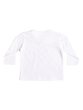 quiksilver, Double Check - Tee-Shirt à manches longues, WHITE (wbb0) Double Check - Long Sleeve T-Shirt EQIZT03029