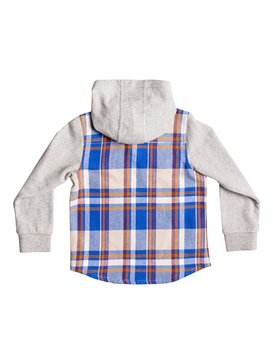 quiksilver, Рубашка с длинным рукавом Bakye, TURKISH SEA (bqs0) Bakye - Hooded Long Sleeve Shirt EQKFT03222