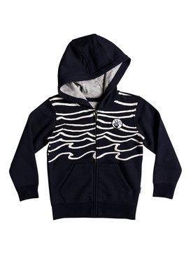 quiksilver, Toko Bear - Felpa con cappuccio e zip, NAVY BLAZER (byj0) Toko Bear - Zip-Up Hooded EQKFT03255